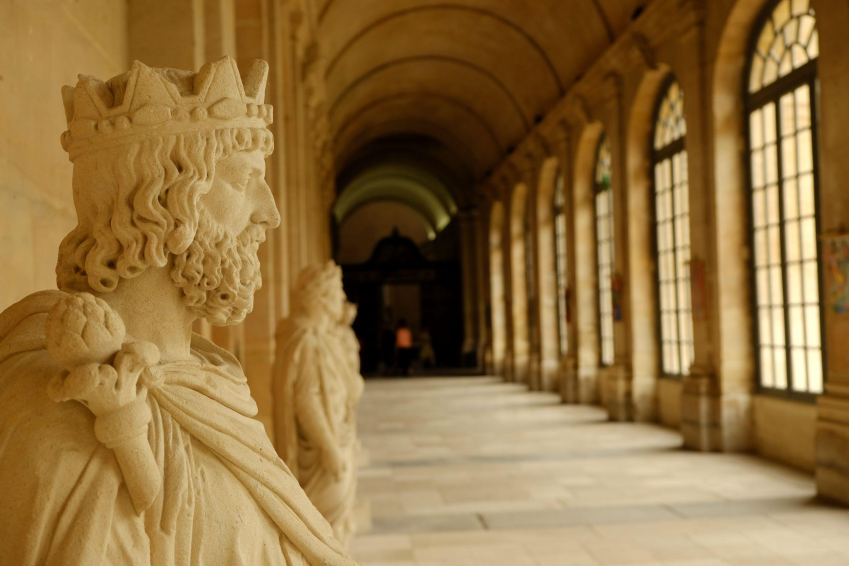 le cloître de la MELH de Saint-Denis