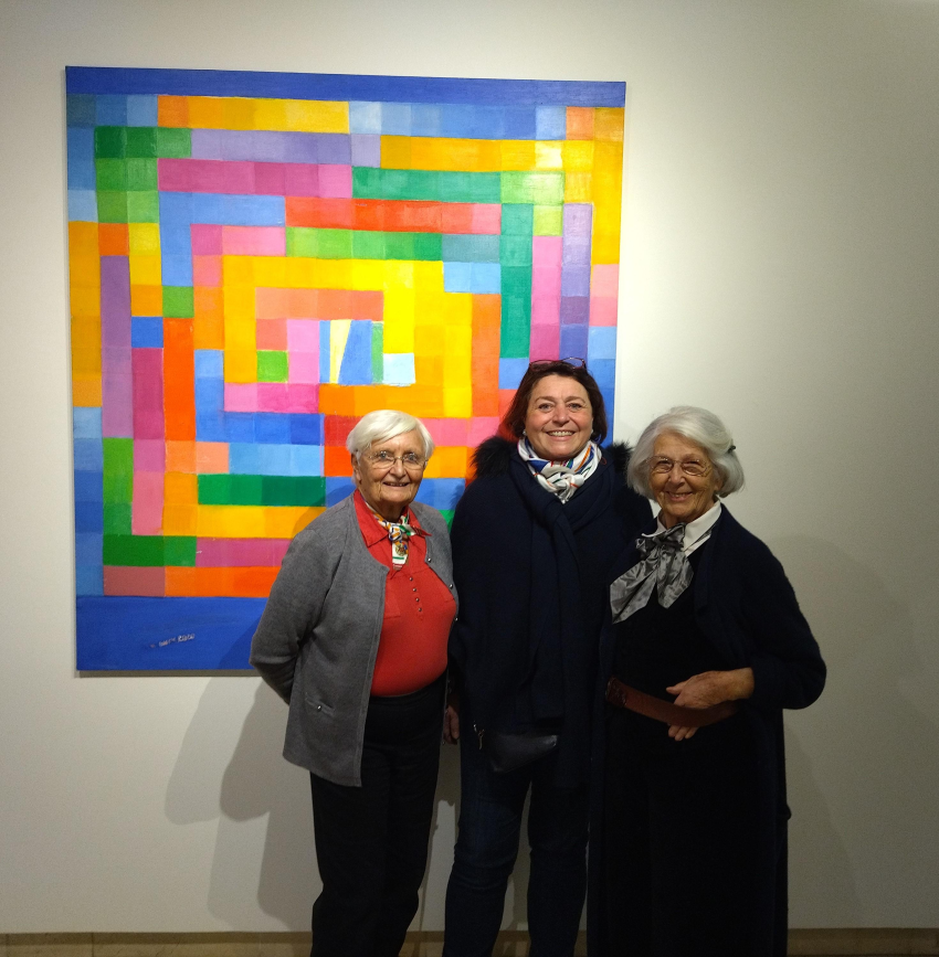 Maryvonne Huet, Marie-Laure Paris et Jacqueline Carron